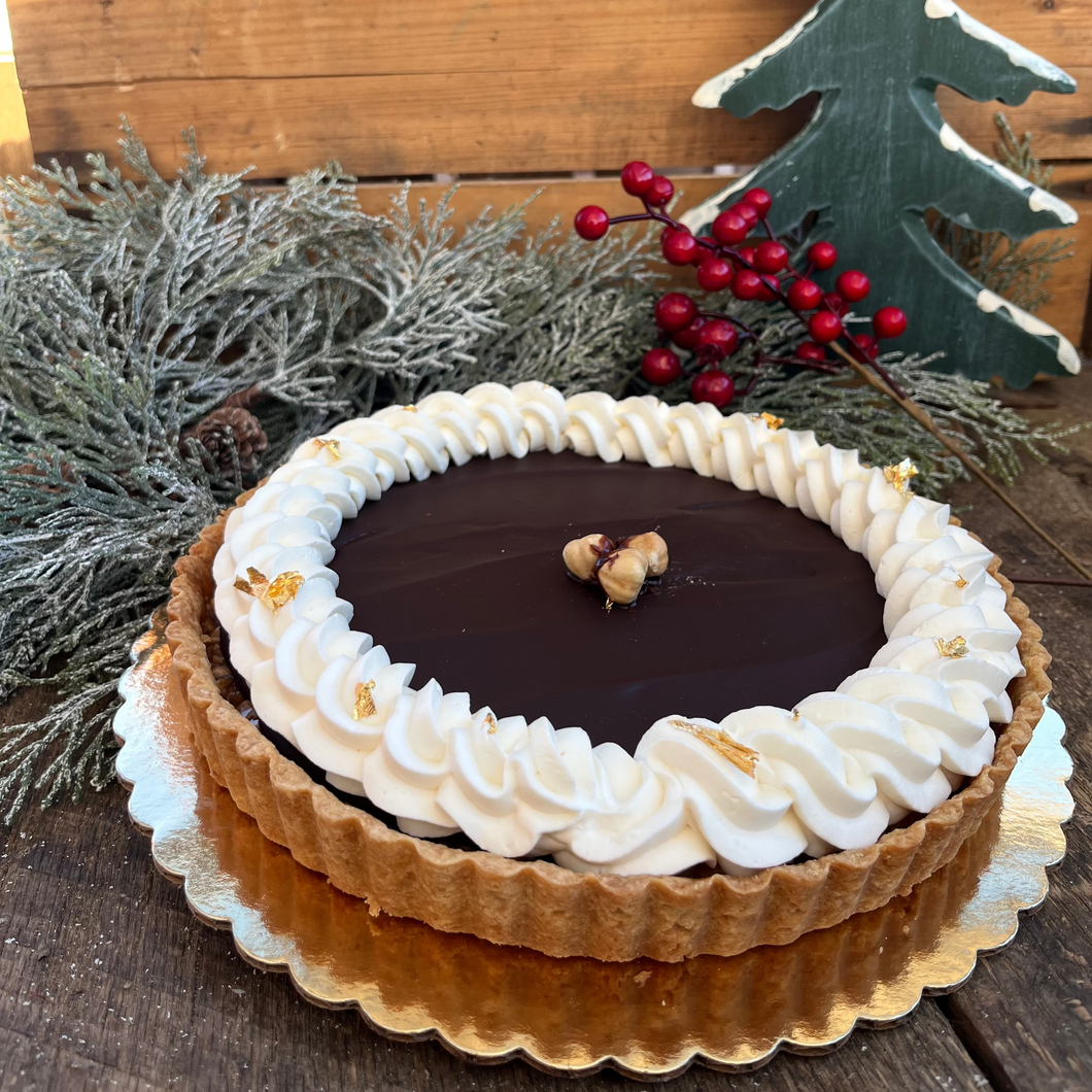 Chocolate Hazelnut Baileys Tart