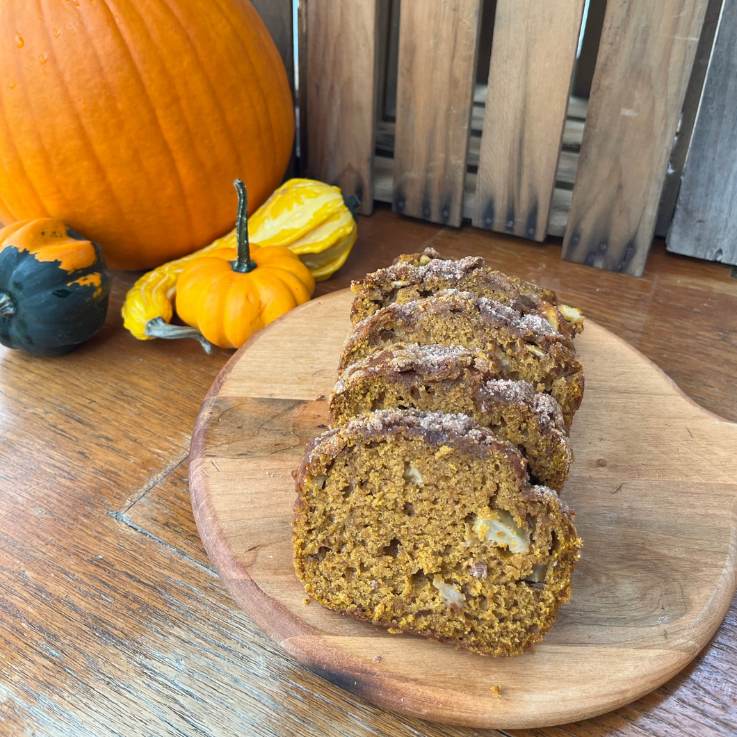 Pumpkin Apple Bread