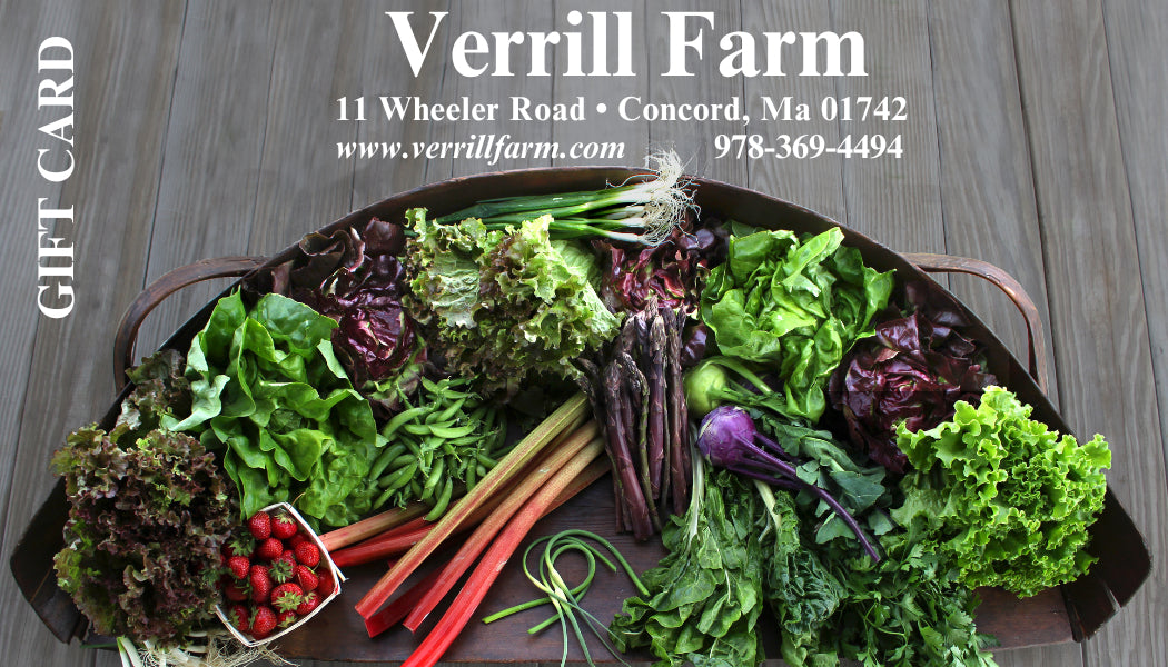 Verrill Farm Gift Cards