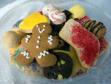 Load image into Gallery viewer, Holiday Cookie Plate  (2 dozen assorted cookies)
