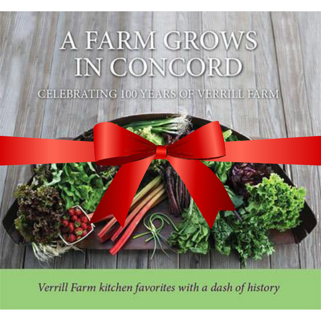 Holiday Gift- Verrill Farm Cookbook: A Farm Grows in Concord