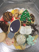 Load image into Gallery viewer, Holiday Cookie Plate  (2 dozen assorted cookies)
